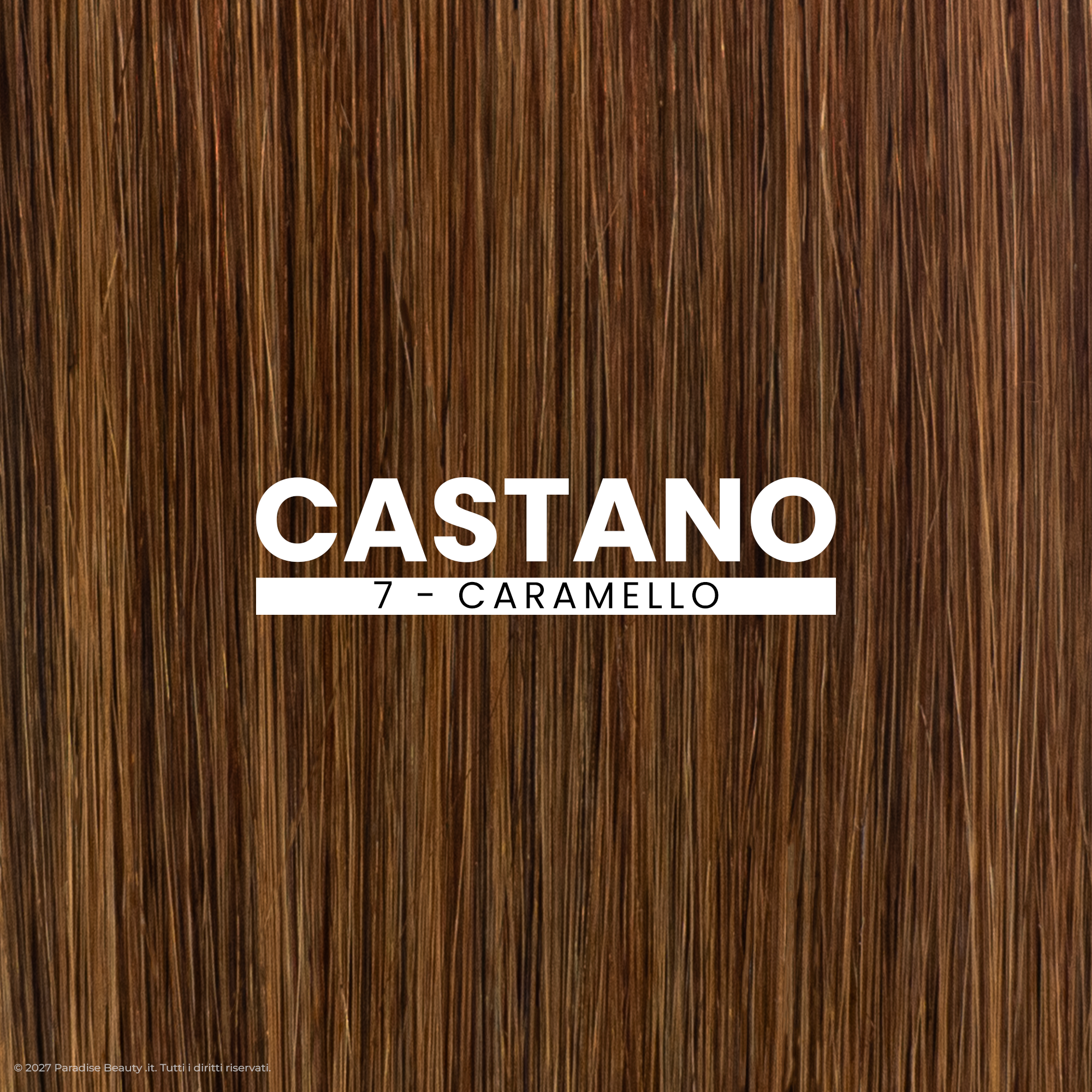Extension capelli biadesive Paradise, 100% capelli naturali.