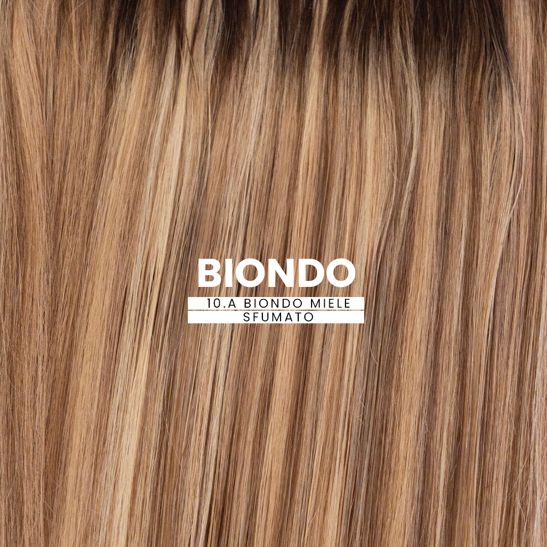 10.A - BIONDO MIELE SFUMATO CLIP - PARADISE