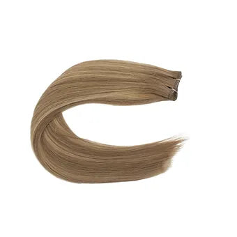 Extension capelli veri Paradise shatush biondo scuro: aggiungi volume e lunghezza con naturalezza, grazie a capelli morbidi, luminosi e di qualità premium.