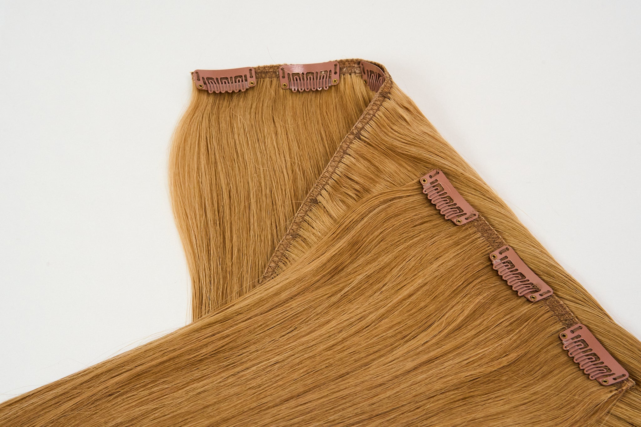 Extension a Clip Paradise Ruby 2 Fasce 55 cm – Capelli Veri Naturali