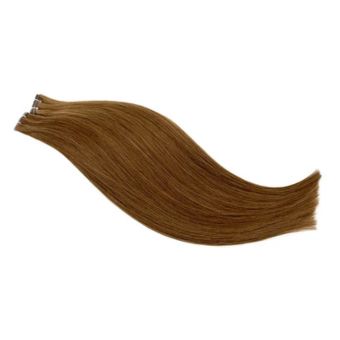 Applicazione extension capelli veri per aumentare il volume su capelli fini.