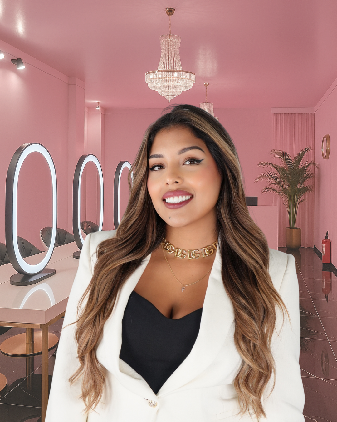 Francesca Rosa, founder di Paradise Beauty a Milano, specializzata in extension capelli e formazione professionale.