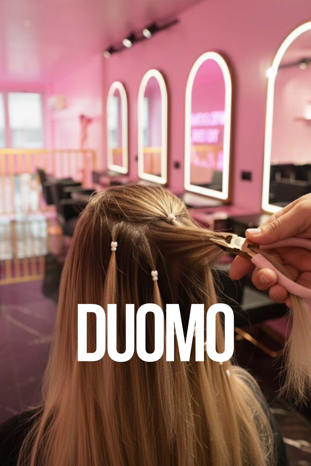 Rimozione professionale di altre extension e applicazione delle extension di alta qualità Paradise