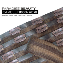 Extension capelli a Clip Paradise, 100% capelli naturali.