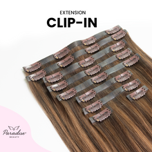 Extension capelli a Clip Paradise, 100% capelli naturali.