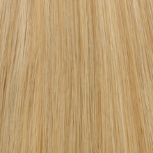 Texture ravvicinata extension a microtessitura Paradise colore biondo e miele, capelli veri 100%, disponibili per vendita online e applicazione professionale nei saloni Paradise Milano Duomo e Corso Buenos Aires.