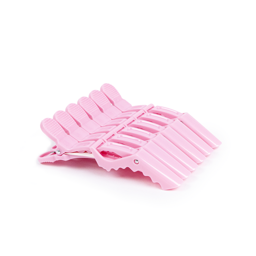1 PACCHI DI 6 FERMAGLI ROSA
