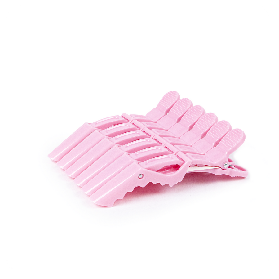 1 PACCHI DI 6 FERMAGLI ROSA