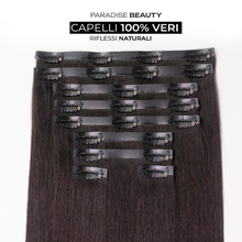 Extension capelli a Clip Paradise, 100% capelli naturali.