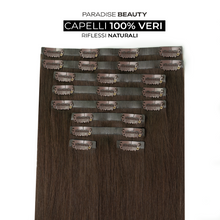Extension capelli a Clip Paradise, 100% capelli naturali.