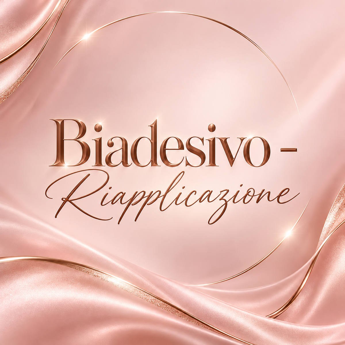 Biadesivo · Riapplicazione
