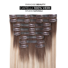 Extension capelli a Clip Paradise, 100% capelli naturali.