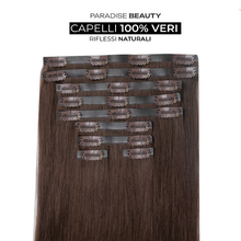 Extension capelli a Clip Paradise, 100% capelli naturali.