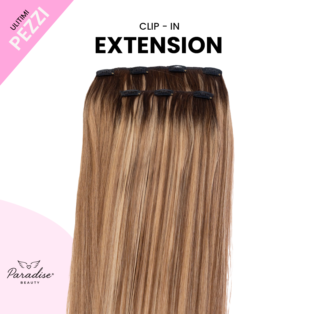 10.A - BIONDO MIELE SFUMATO CLIP - PARADISE