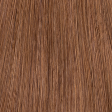 Texture ravvicinata extension a microtessitura Paradise colore caramello, capelli veri 100%, disponibili per vendita online e applicazione professionale nei saloni Paradise Milano Duomo e Corso Buenos Aires.