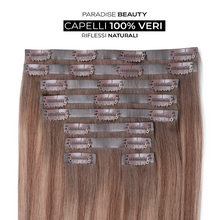 Extension capelli a Clip Paradise, 100% capelli naturali.