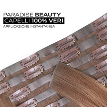 Extension capelli a Clip Paradise, 100% capelli naturali.