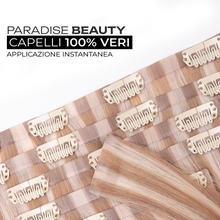 Extension capelli a Clip Paradise, 100% capelli naturali.