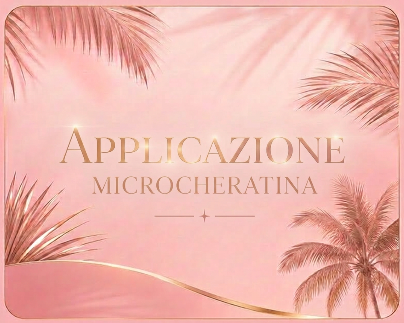 APPLICAZIONE MICROCHERATINA - ACCONTO