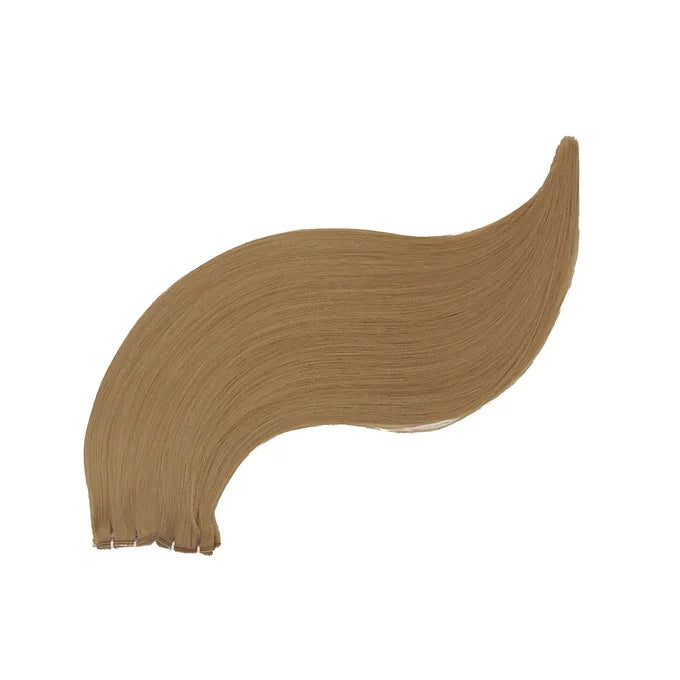 Le Extension Capelli Veri in balayage castano chiaro combinano la naturalezza dei capelli veri con una sfumatura leggera