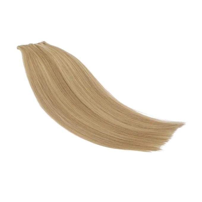 Extension capelli veri Paradise balayage biondo cenere scuro, per un look naturale e sfumato