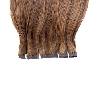 Extension Paradise Castano Chiaro - Effetto Naturale e Morbidezza Unica: Scopri la bellezza di capelli veri in castano chiaro