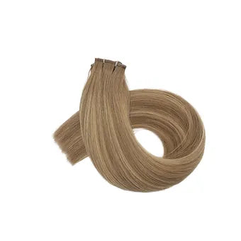 Capelli veri Paradise, biondo scuro – L'extension ideale per un look elegante e naturale