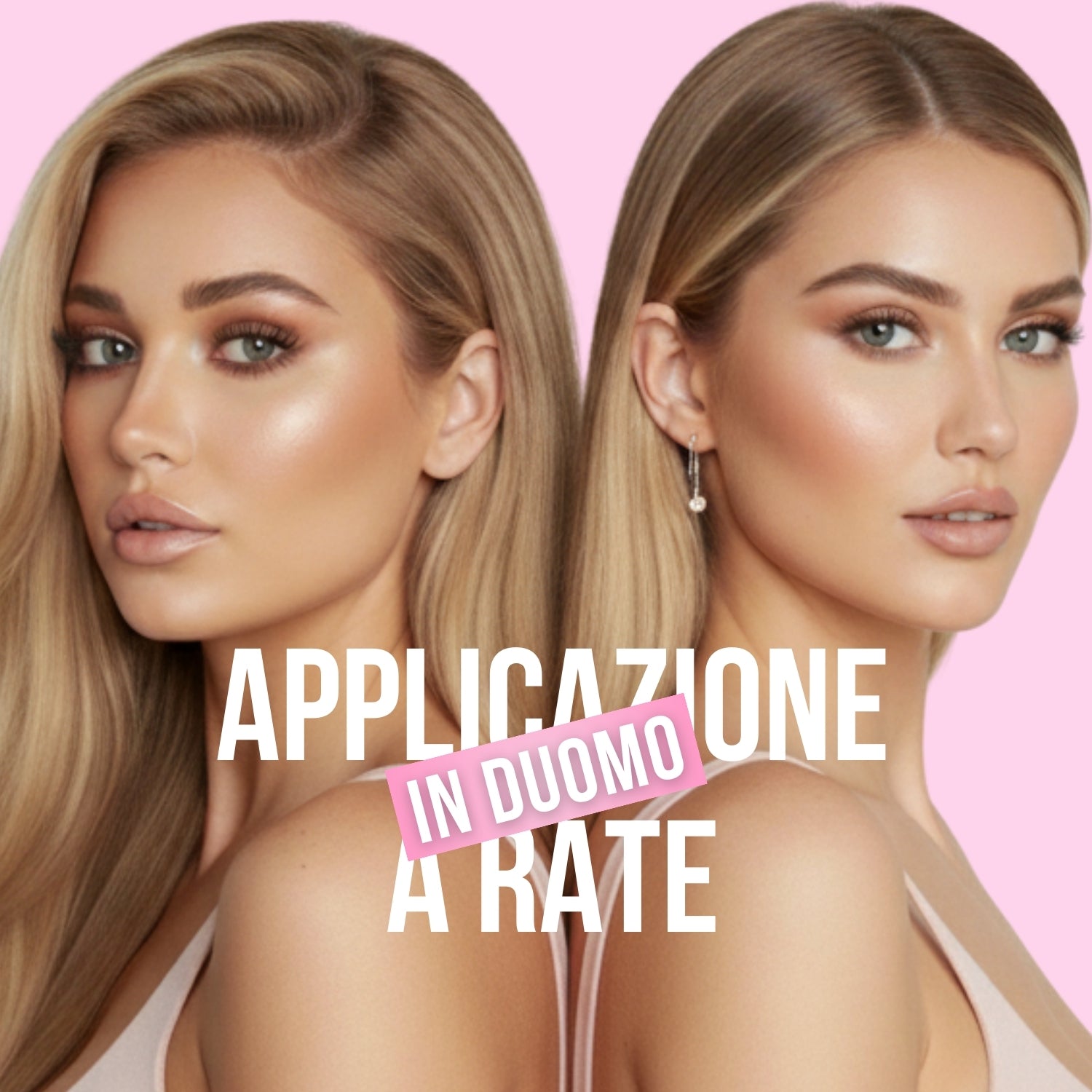 Trattamento professionale applicazione extension capelli Duomo Milano a rate