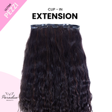 2.3 MIX RICCIO FC CASTANO SCURO FONDENTE CLIP - PARADISE