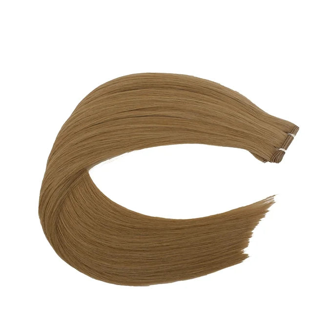 Le Extension Capelli Veri color balayage castano chiaro sono ideali per chi desidera un look sofisticato e moderno.