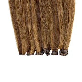 Extension capelli veri balayage castano