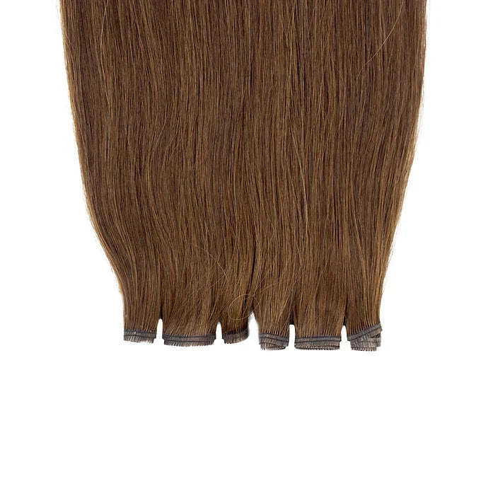 Extension capelli veri colore cioccolato