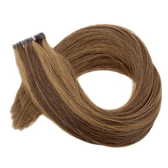 Extension capelli veri balayage castano