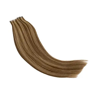 Extension Capelli Veri Paradise - Colore Castano: Aggiungi volume e lunghezza con queste extension in castano naturale