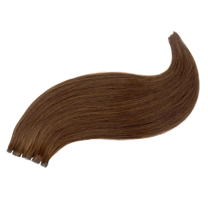 Extension capelli veri colore cioccolato