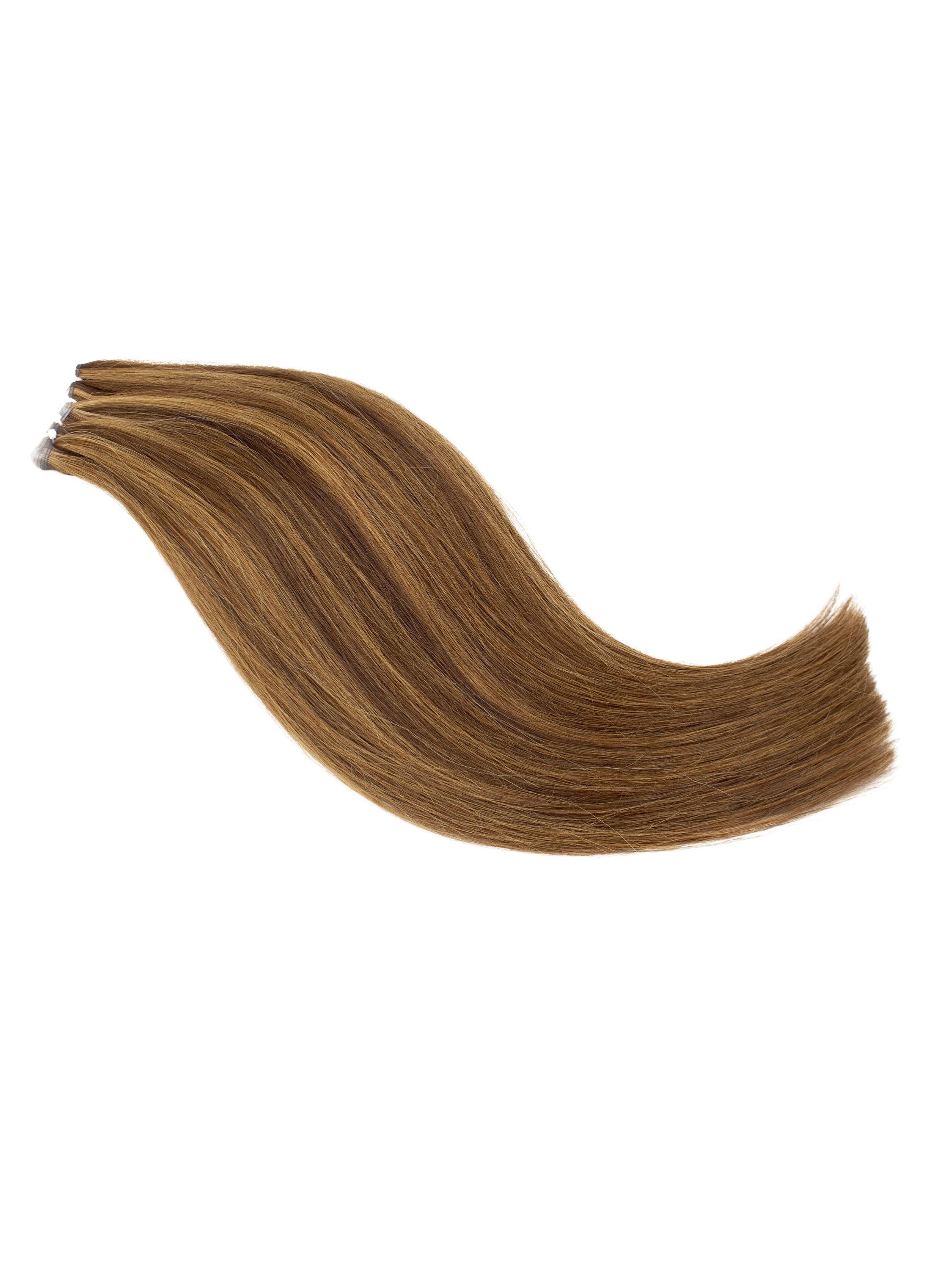 Trasforma il tuo stile con le nostre extension in capelli veri balayage castano di Extension Paradise