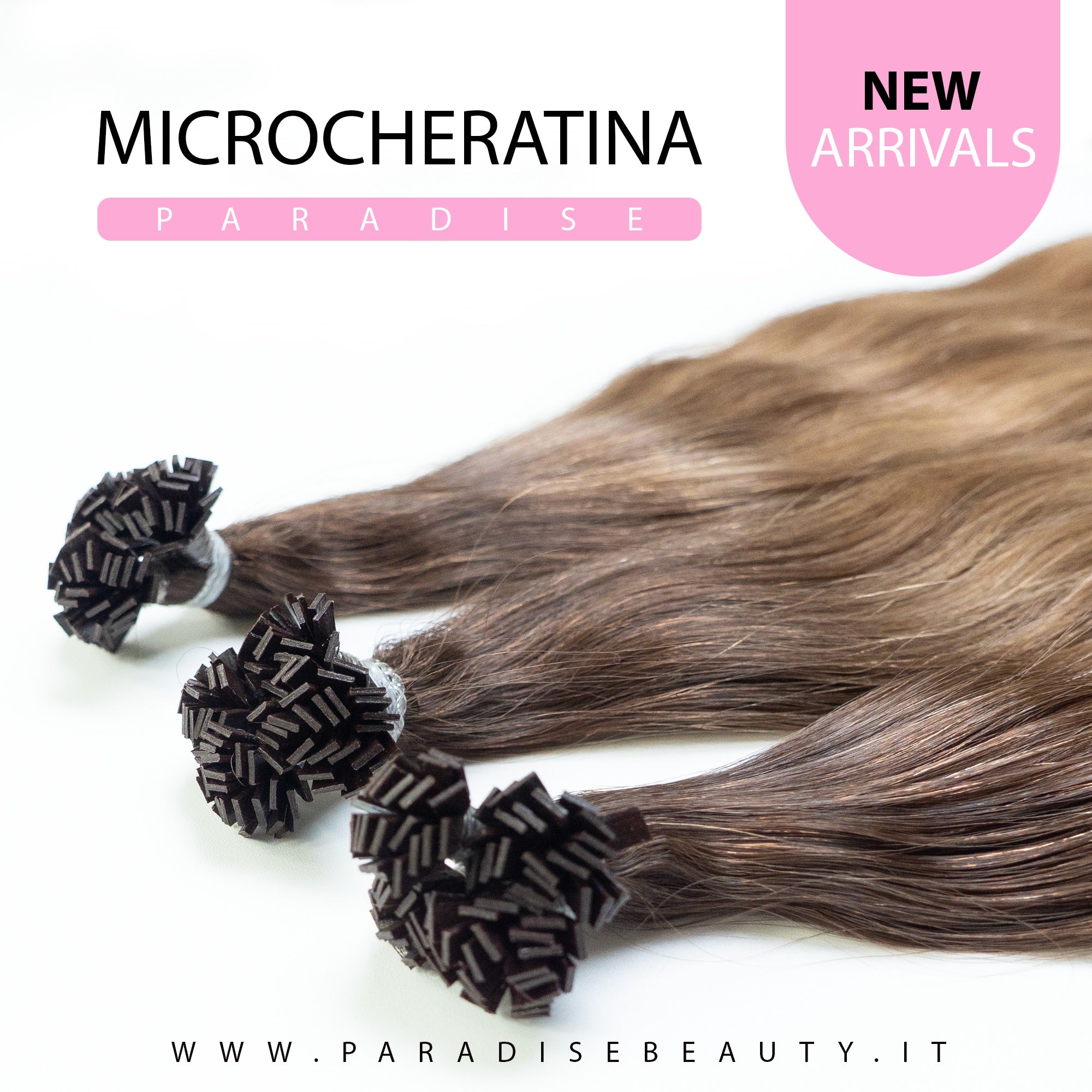 Extension microcheratina 7 Biondo Caramello Paradise Beauty in capelli veri per un effetto naturale, caldo e luminoso.