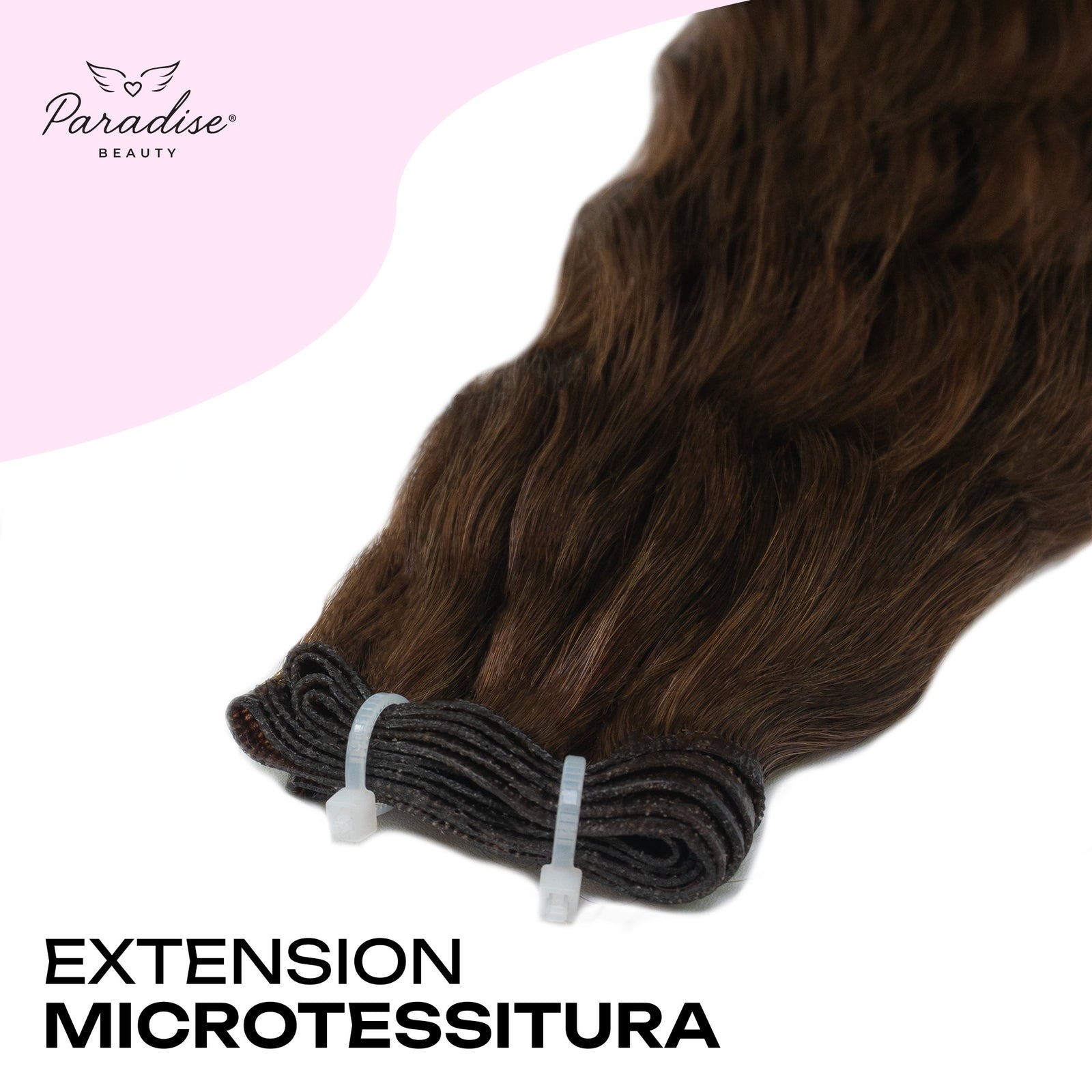 Extension microtessitura ricce JENY22DW Paradise Beauty in capelli veri per un effetto naturale, pieno e luminoso.