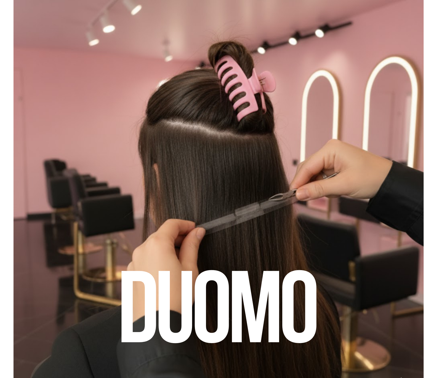 Rimozione professionale di altre extension capelli