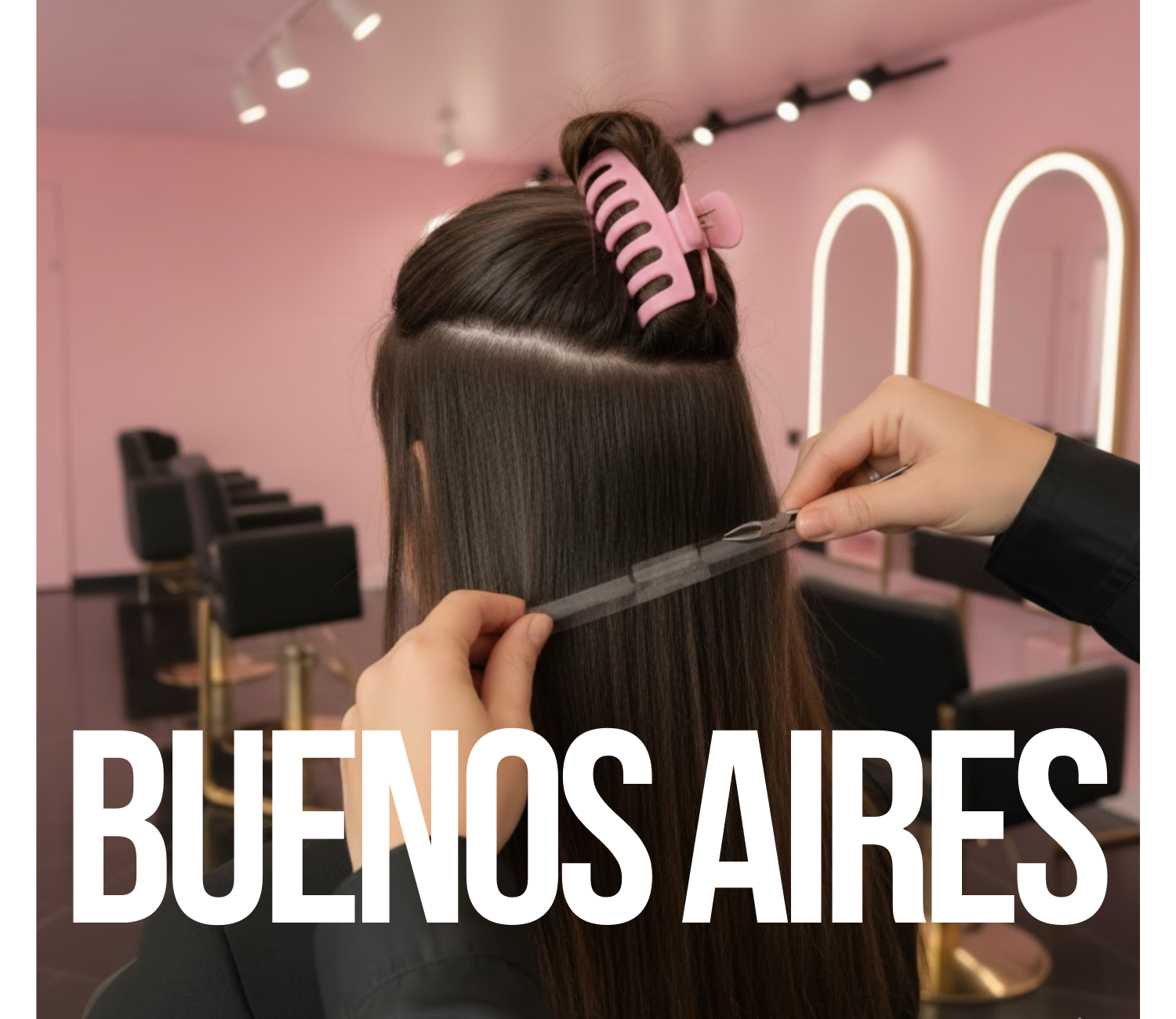 Rimozione professionale di altre extension capelli